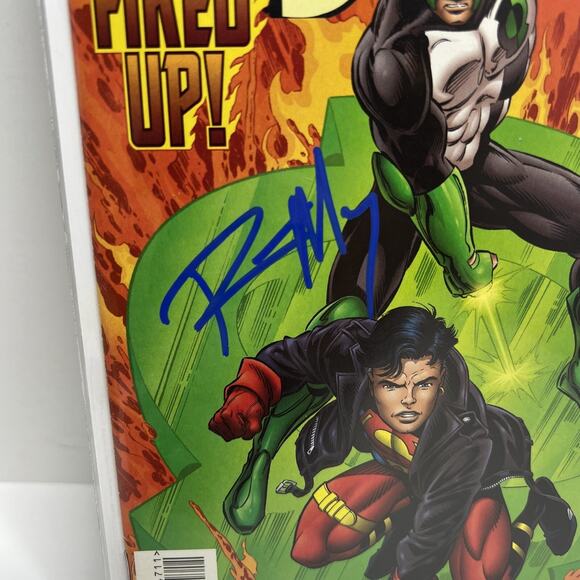 SUPERBOY DC Comics # 47 Autographed By Ron Marz W/ COA Marvel - Picture 2 of 7